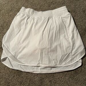 Lululemon tennis skort white